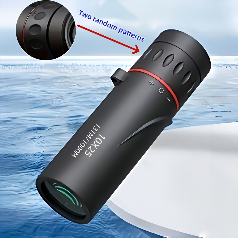 2026 2000X25 HD Monocular Telescope, Compact Portable for Travel, Hiking, Fishing, Camping, Stargazing, Concerts & Bird Watching