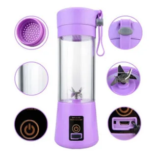 Mini Liquidificador 6 Lâminas Usb Portátil Recarregável - Image 6