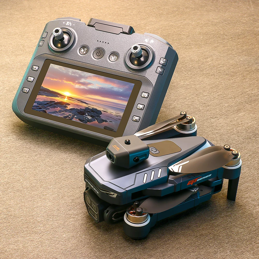 4.3-inch HD anti-jamming large-screen drone with custom flight path stabilization and gesture recognition for 4K photography - Image 7