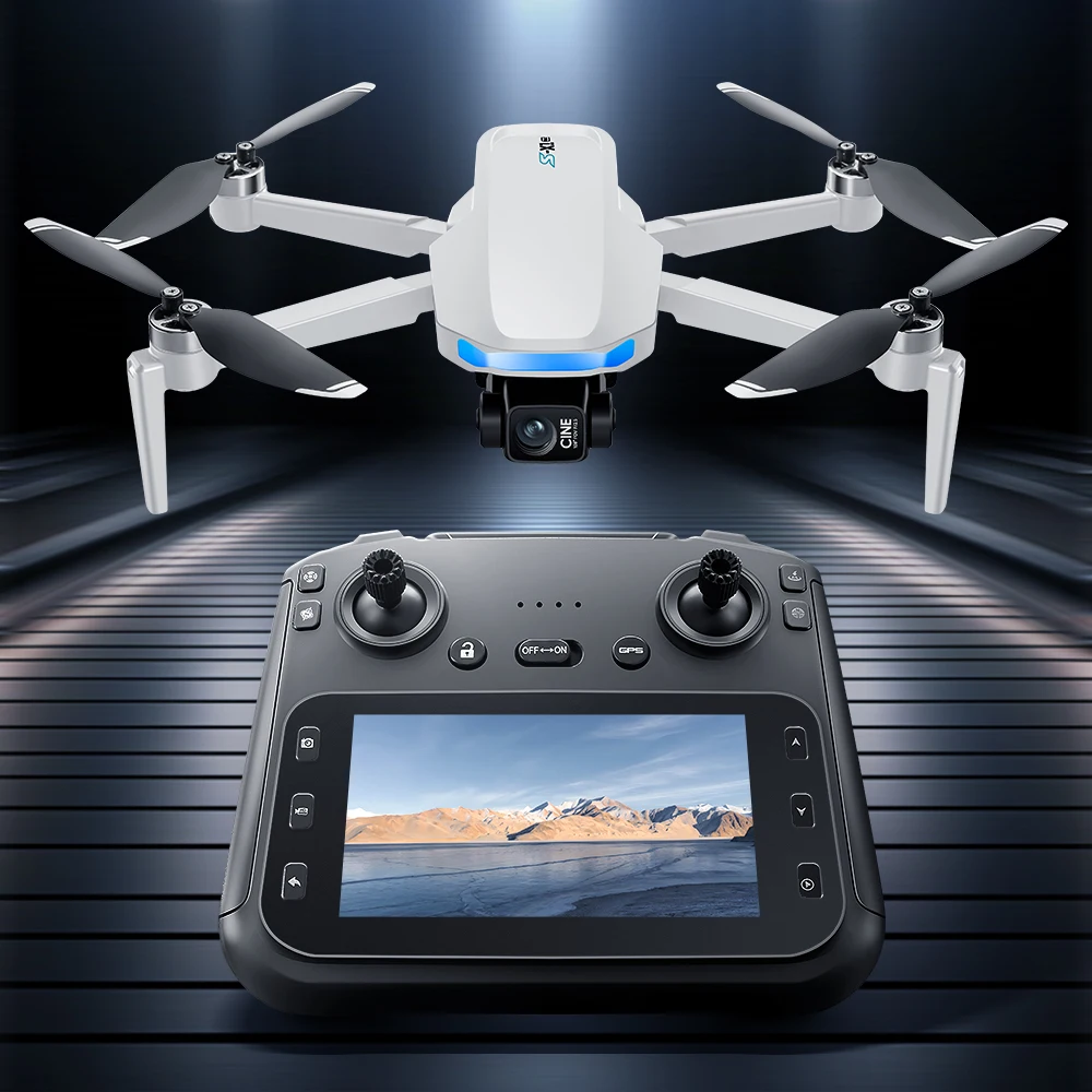 4.3-inch HD anti-jamming large-screen drone with custom flight path stabilization and gesture recognition for 4K photography - Image 5