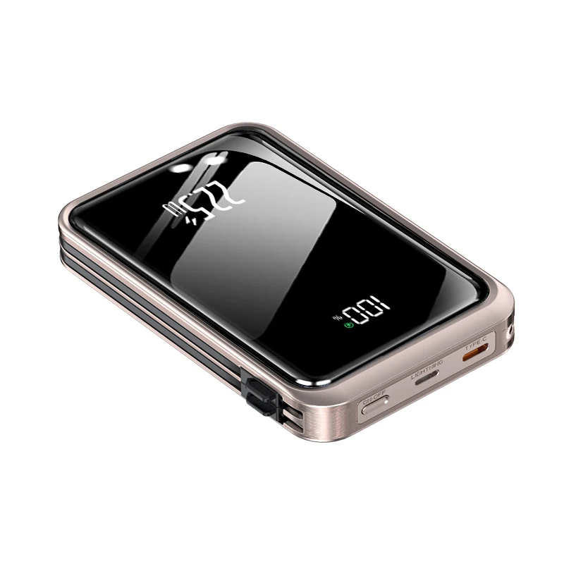 Hot Selling Item High Quality Portable Magnetic Mini 10000mAh Power Bank New Electronic Power Bank 20000mah