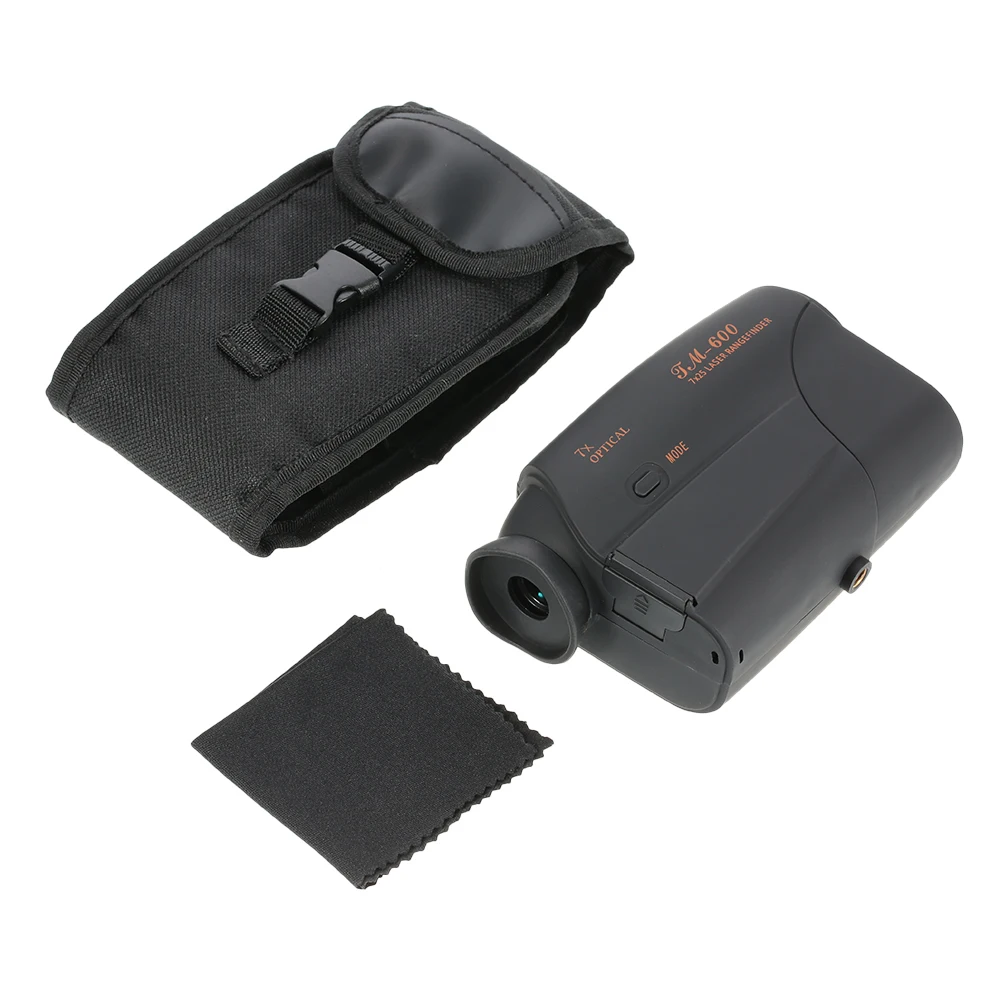 600M 7X Laser Range Finder Monocular Telescope Rangefinder Distance Meter Speed Tester Hunting Golf Distance Camo Rangefinder - Image 5