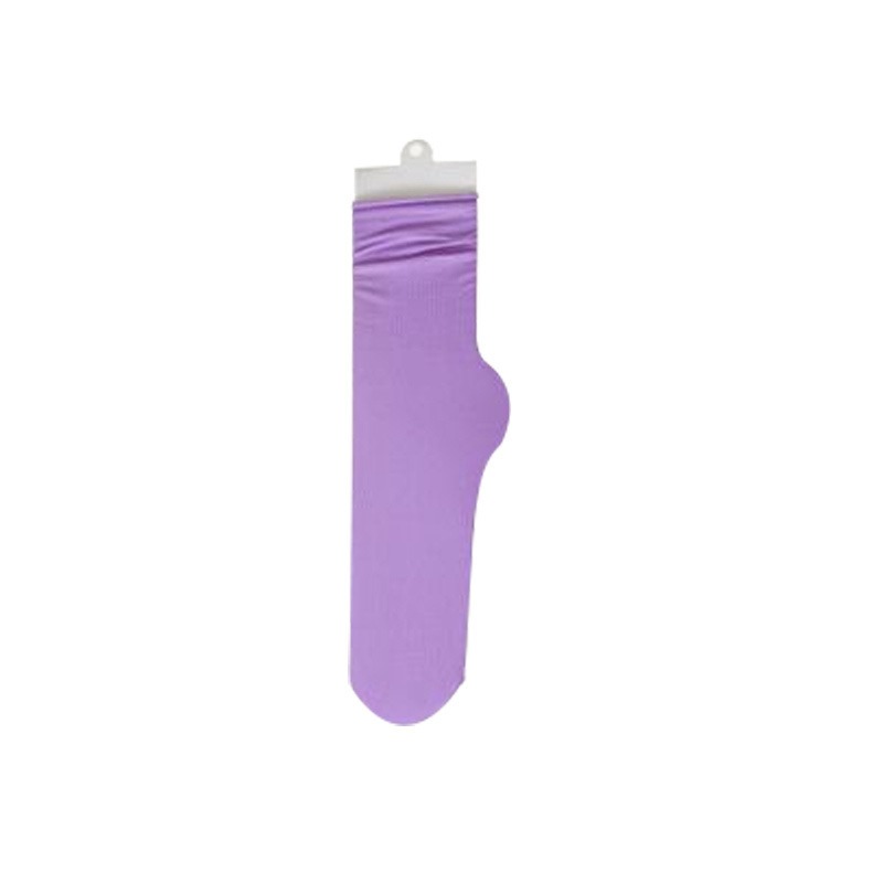 Zhuji Socks for Women, Summer Ultra-Thin Ice Silk Slouch Socks, Japanese Jk School Style, Versatile Solid Color High Tube Socks for Girls, Korean Version - Image 5