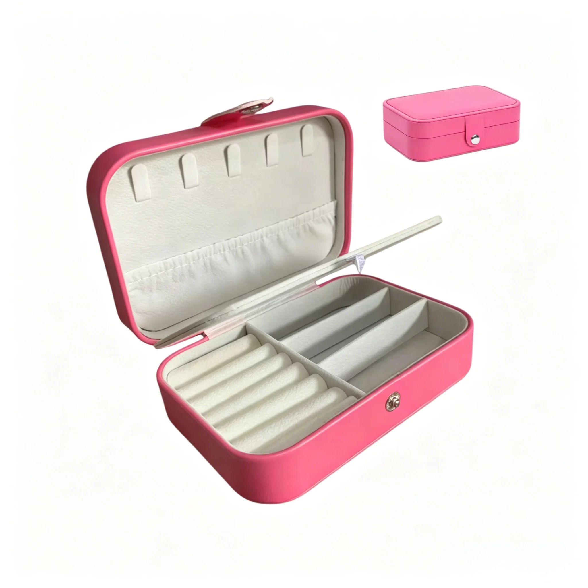 Leather Jewelry Box Organizer Jewelry Display Jewelry Boxes and Packaging Ring Box Suitable for Earrings and Rings - Image 16