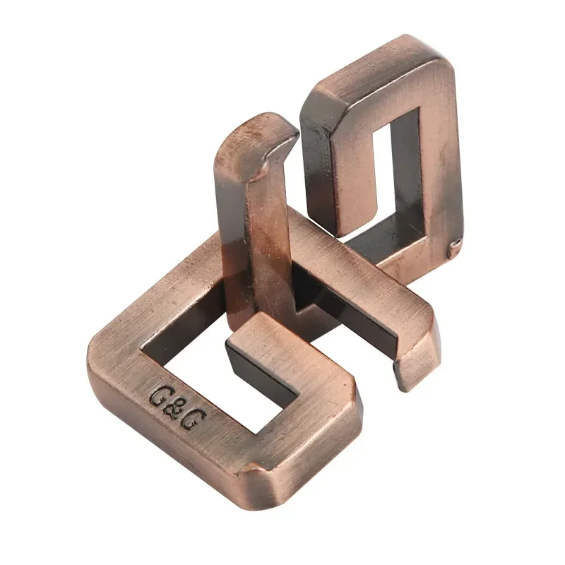 Creative Classic IQ Metal Brain Teaser Magic Baffling Puzzles Game Toys for Children Adults Funny Kids Gifts - Image 31