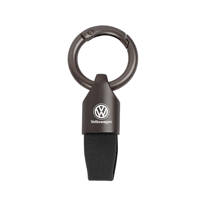 Luxury Men Women Suede/Metal Key Chain Fashion Keychain Key Ring Holder For VW GTI Jetta Golf Tiguan Polo Transporter Passat GTD - Image 10