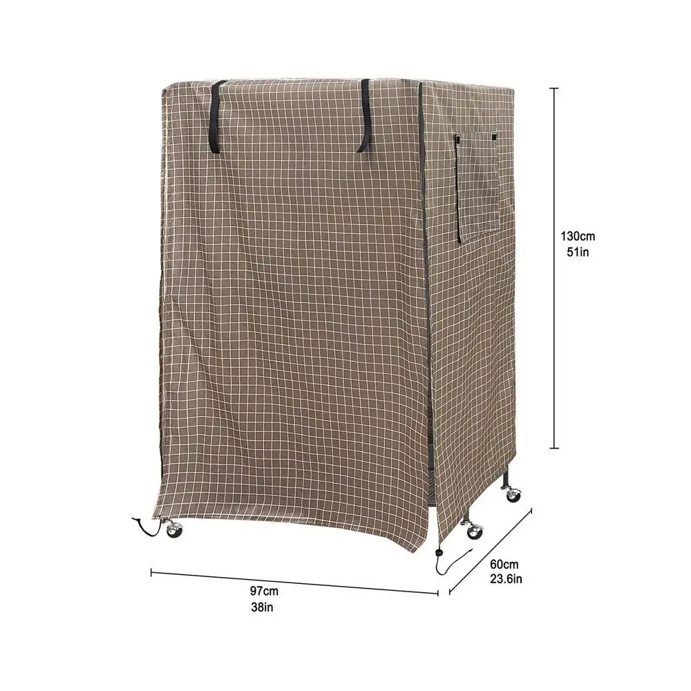 Universal Bird Cage Cover Outdoor Courtyard Breathable Parrot Cage Cover With Window Waterproof Shading Bird Protective Covers - Image 7