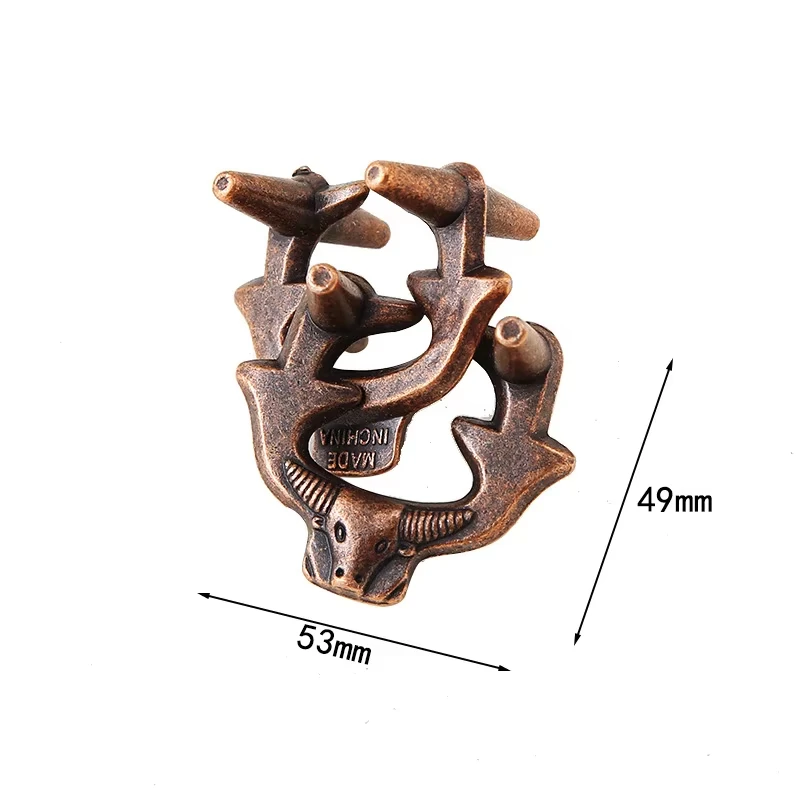 Creative Classic IQ Metal Brain Teaser Magic Baffling Puzzles Game Toys for Children Adults Funny Kids Gifts - Image 8