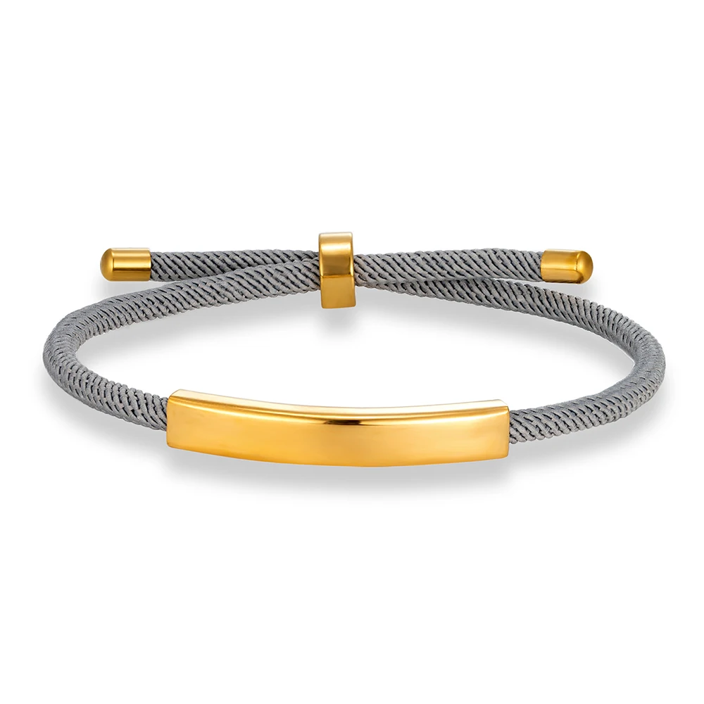 MKENDN Punk SOS Custom logo Name Engrave Text Rope Bracelet customize Stainless Steel Bracelets For Women Men ID Bracelet - Image 15