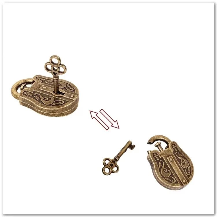 Creative Classic IQ Metal Brain Teaser Magic Baffling Puzzles Game Toys for Children Adults Funny Kids Gifts - Image 7