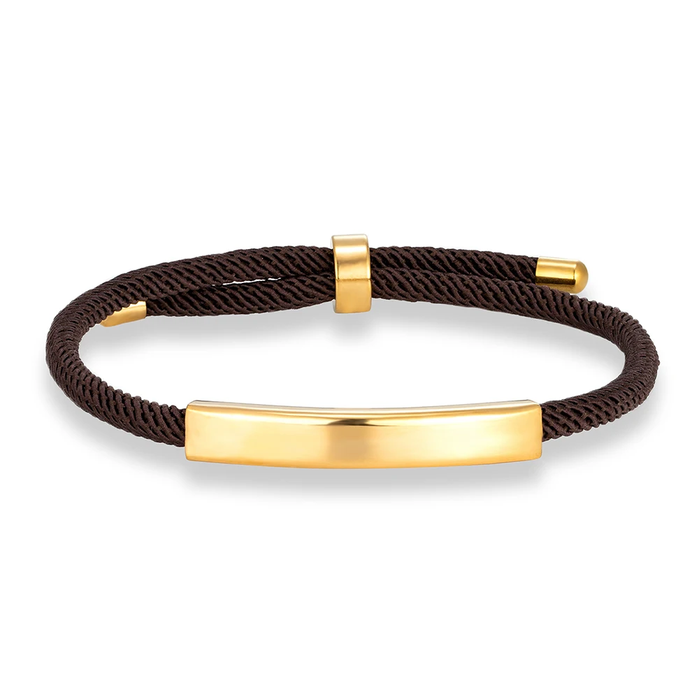 MKENDN Punk SOS Custom logo Name Engrave Text Rope Bracelet customize Stainless Steel Bracelets For Women Men ID Bracelet - Image 17