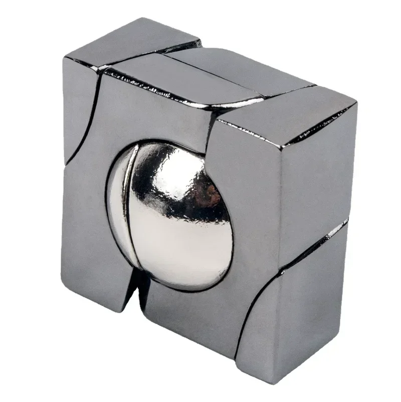 Creative Classic IQ Metal Brain Teaser Magic Baffling Puzzles Game Toys for Children Adults Funny Kids Gifts - Image 4