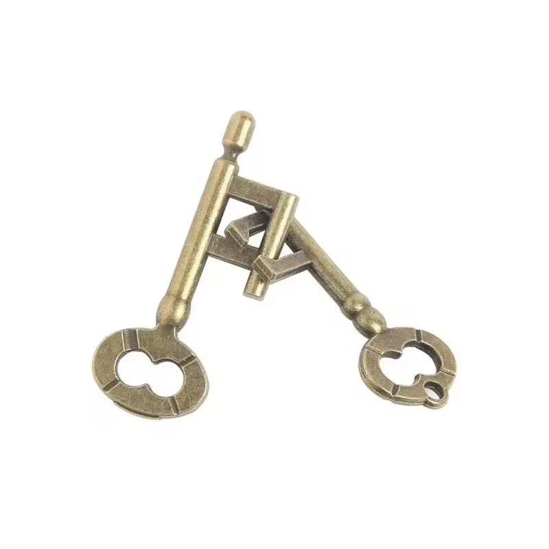 Creative Classic IQ Metal Brain Teaser Magic Baffling Puzzles Game Toys for Children Adults Funny Kids Gifts - Image 25