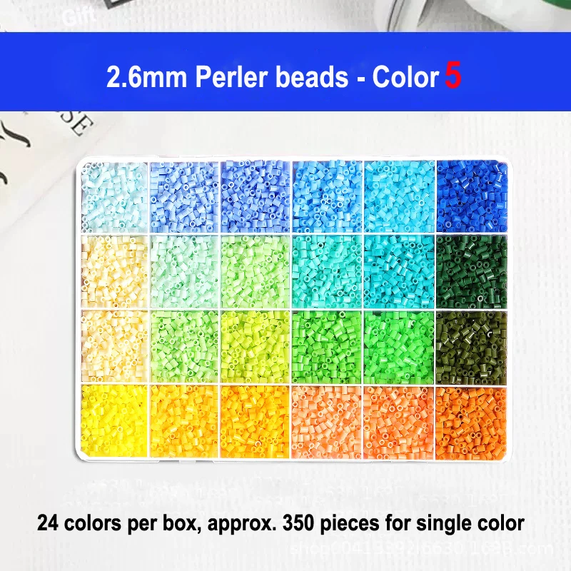 1SET Smart LED Light Guide Bead Board,Educational Fuse Bead Toy with Color Matching Light Template for Kids Handcraft Game Gift - Image 11