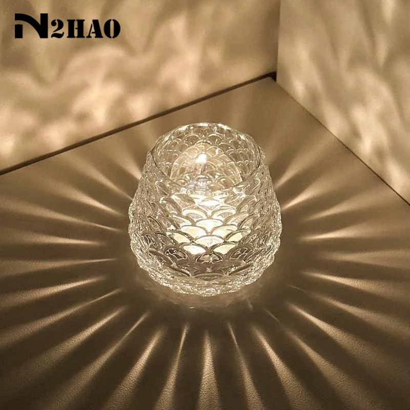 Fashion Candle Holder Cup Vertical Striped Glass Fragrance Candle Vessel For Romantic Candlelight Dinner Home Decoration〔Nest〕 - Image 3