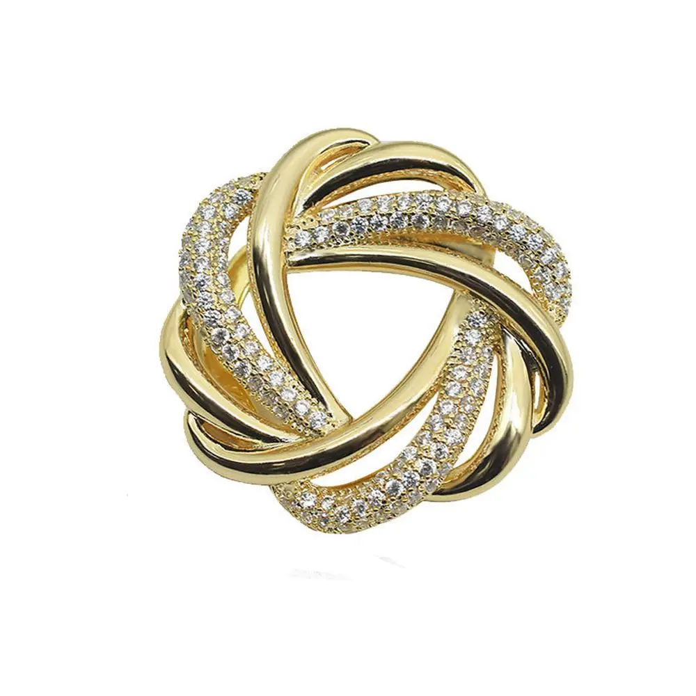 Gift Trendy Pearl Crystal Flower Fashion Jewelry Shawl Clip Scarf Ring Women Scarf Buckle Korean Style Brooch Pins - Image 12