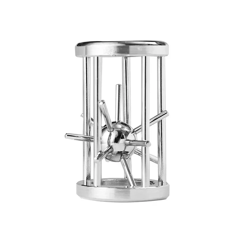 Creative Classic IQ Metal Brain Teaser Magic Baffling Puzzles Game Toys for Children Adults Funny Kids Gifts - Image 9