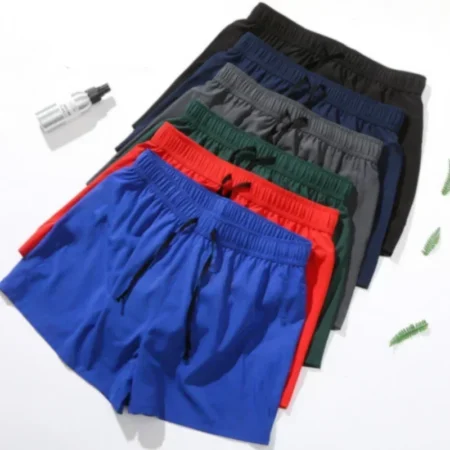 Running Cargo Shorts Quick-dry Beach Trousers Sports Short Pants Men Elastic Joggers Bodybuilding Shorts Casual Homme Sweatpants