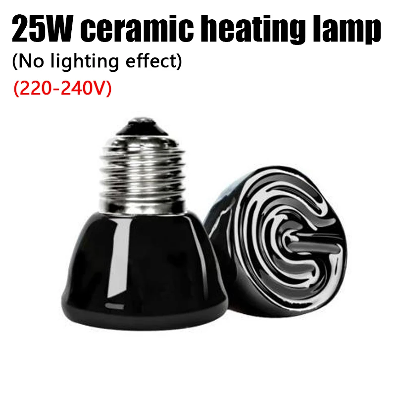 Reptile heating lamp holder UVA UVB Light Rotatable Basking Spot Light Simulated Sunlight For Turtle Lizard Dimmable 220-240V - Image 8