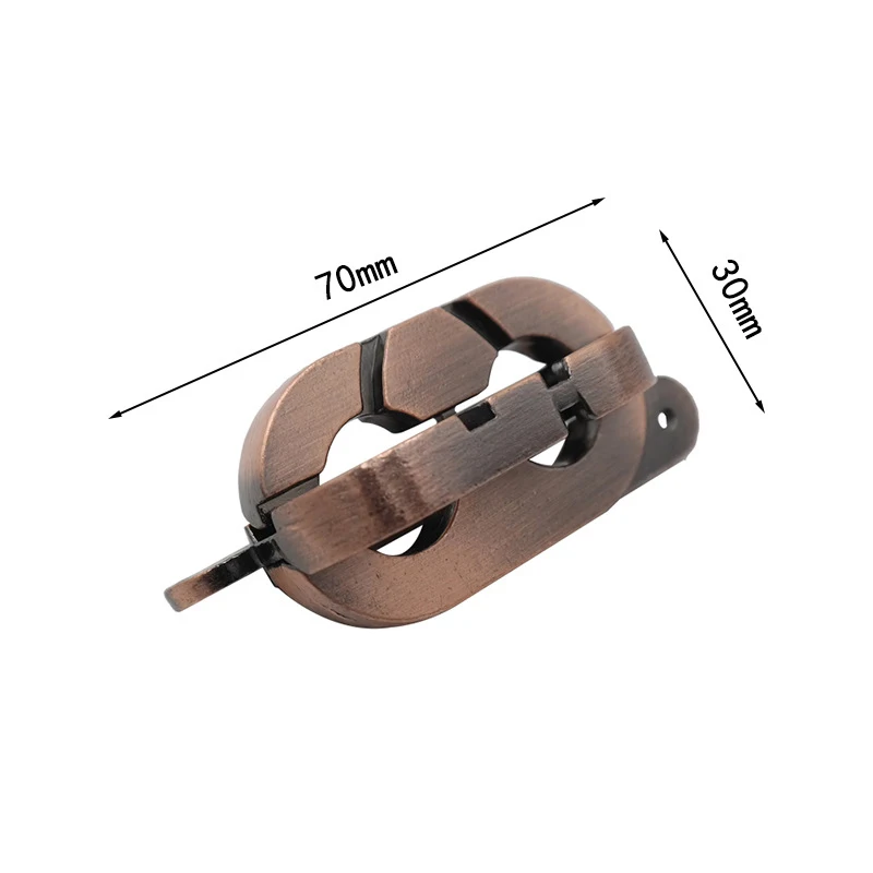 Creative Classic IQ Metal Brain Teaser Magic Baffling Puzzles Game Toys for Children Adults Funny Kids Gifts - Image 21