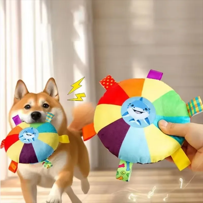 Pet Plush Toy Dog Calming Duck Companion Sleeping Duck Toys Chew Toy Durable Squeaky for Puppy Pet Teeth Cleaning Chew Pet Toy - Image 14
