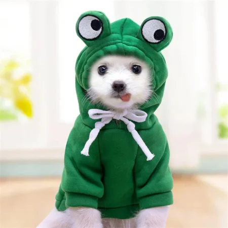 Pet Hoodie Dogs Clothes Bulldog Frances Apparels For Small Dog Costume Coat Jackets Apparel Winter Ropa Para Perros Accessories