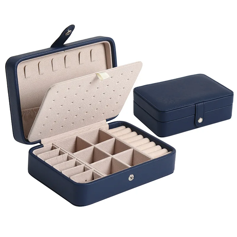 Leather Jewelry Box Organizer Jewelry Display Jewelry Boxes and Packaging Ring Box Suitable for Earrings and Rings - Image 11