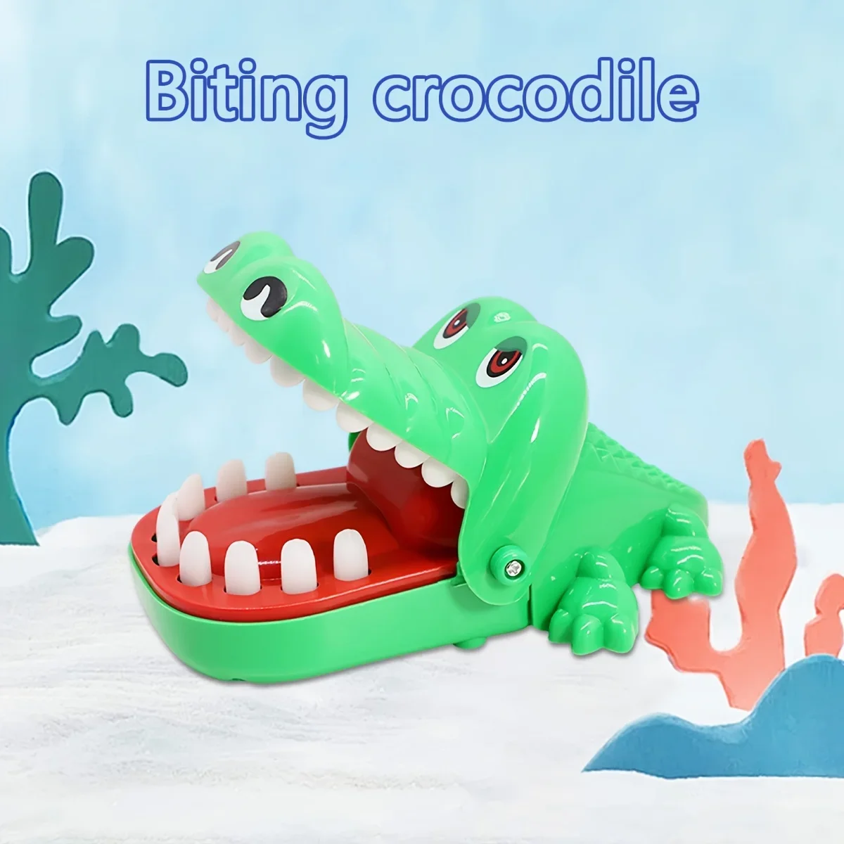 Crocodile Teeth Toys Alligator Biting Finger Dentist Games Jokes Game of Luck Pranks Kids Toys Funny Holiday Party Family Games - Image 6