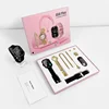 A58 Plus Couple Watch Sets Pair Men Smartwatch Luxury Women Diamond Watch Bracelet Ring Earrings Necklace Gift Pack A58 - Image 9