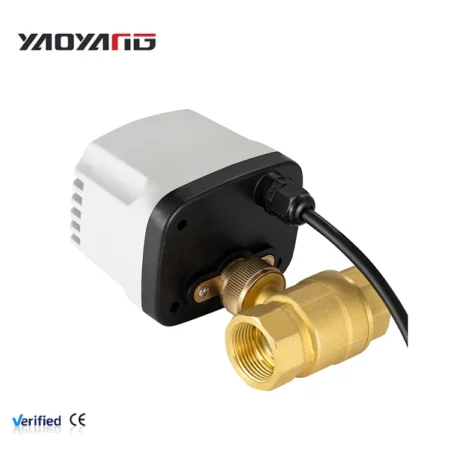 1/2" Waterproof IP65 Motorized 12V 24V 3-Wire 2 Control Actuator Irrigation Controller Electric Ball Valve High OEM Big Torque
