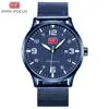 MINI FOCUS 0158 G Fashion Green Leather Watches Men Army Navy Watch Relojes - Image 12
