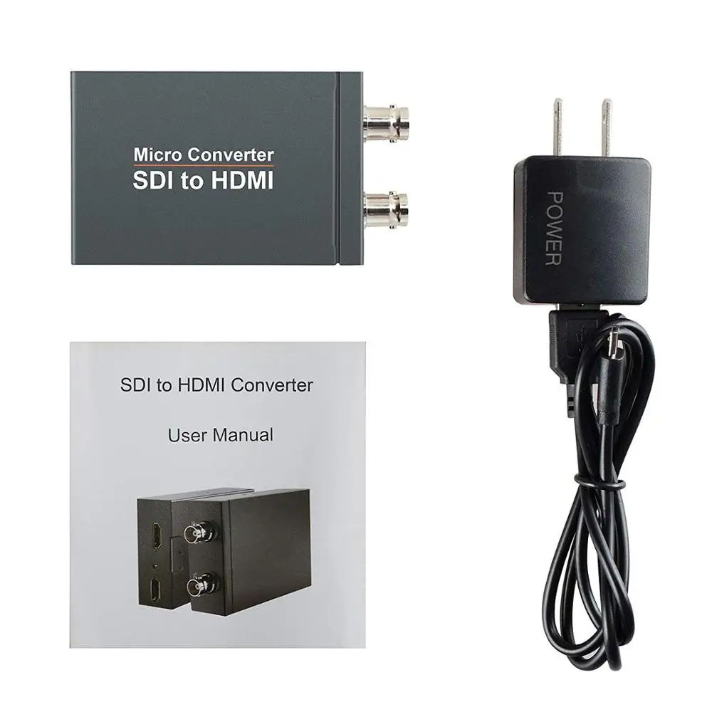 3G SDI to HDMI Converter Adapter Mini 3G HD SDI to HDMI Converter for Support 1080p TV SD HD and 3G SDI Signals - Image 5