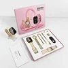 A58 Plus Couple Watch Sets Pair Men Smartwatch Luxury Women Diamond Watch Bracelet Ring Earrings Necklace Gift Pack A58 - Image 7