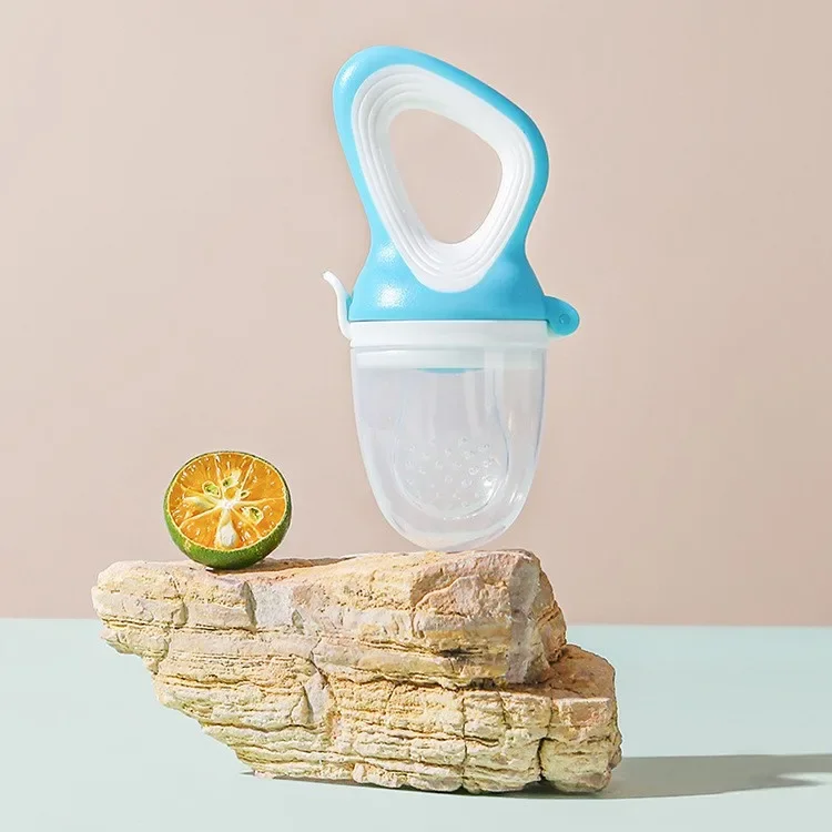 1PC Silicone Baby Fruit Feeder with Cover Baby Nipple Fresh Food Vegetable Supplement Soother Nibbler Feeding Teething Pacifier - Image 11