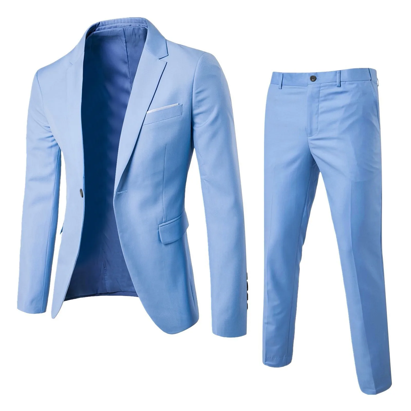 Suit Men's Business Suit Professional Dress Men's Two-piece Suit Slim Fit Best Man Groom Wedding Dress 2026 - Image 4
