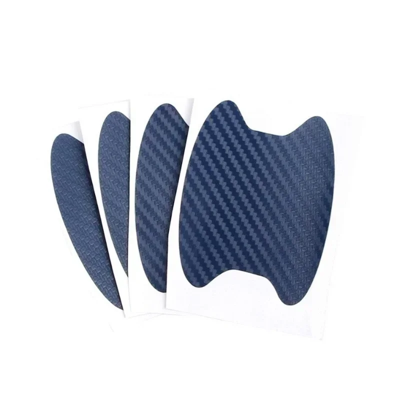 4Pcs/Set Car Door Sticker Carbon Fiber Scratches Resistant Cover Auto Handle Protection Film Exterior Styling Accessories - Image 9