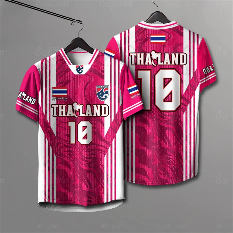 Men And Women Elephant Thailand 3D Printed Rugby Collar Short Sleeve Summer Street T Shirt Man High Quality Oversized Breathable - Image 6