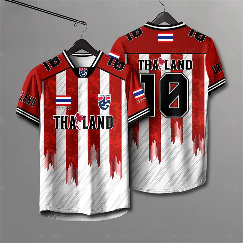 Men And Women Elephant Thailand 3D Printed Rugby Collar Short Sleeve Summer Street T Shirt Man High Quality Oversized Breathable - Image 7