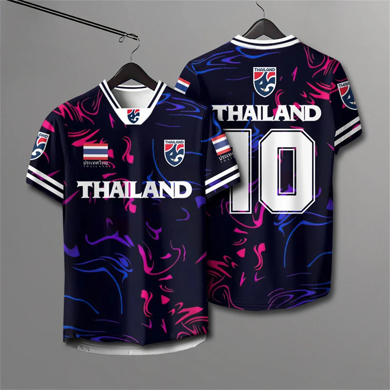 Men And Women Elephant Thailand 3D Printed Rugby Collar Short Sleeve Summer Street T Shirt Man High Quality Oversized Breathable - Image 10