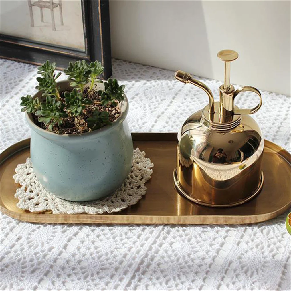 Spray Bottle 300ml Vintage Brass Watering Sprayer Household Plant Jug for Home Indoor Garden - Image 5
