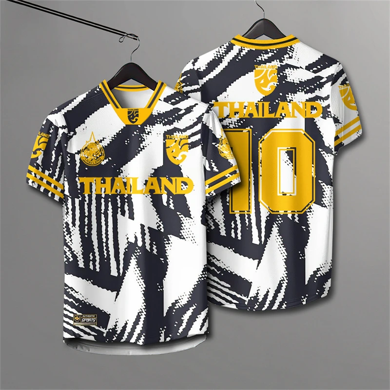 Men And Women Elephant Thailand 3D Printed Rugby Collar Short Sleeve Summer Street T Shirt Man High Quality Oversized Breathable - Image 9