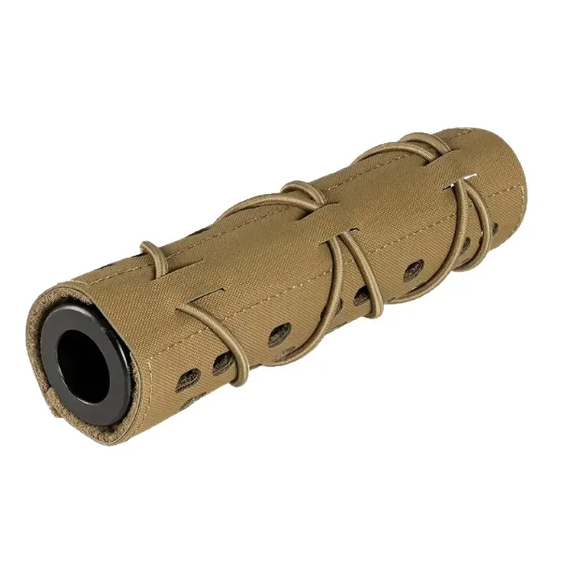 Upgrade Tactical Airsoft Suppressor Cover Adjustable CS Camouflage Protective Cover Barrel Protector Cover for Hunting Shooting - Image 7