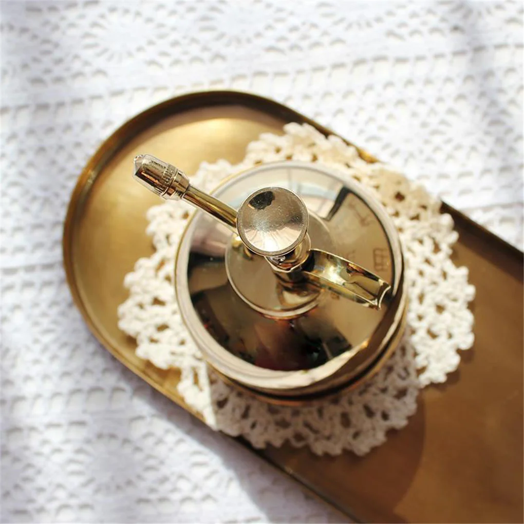 Spray Bottle 300ml Vintage Brass Watering Sprayer Household Plant Jug for Home Indoor Garden - Image 3