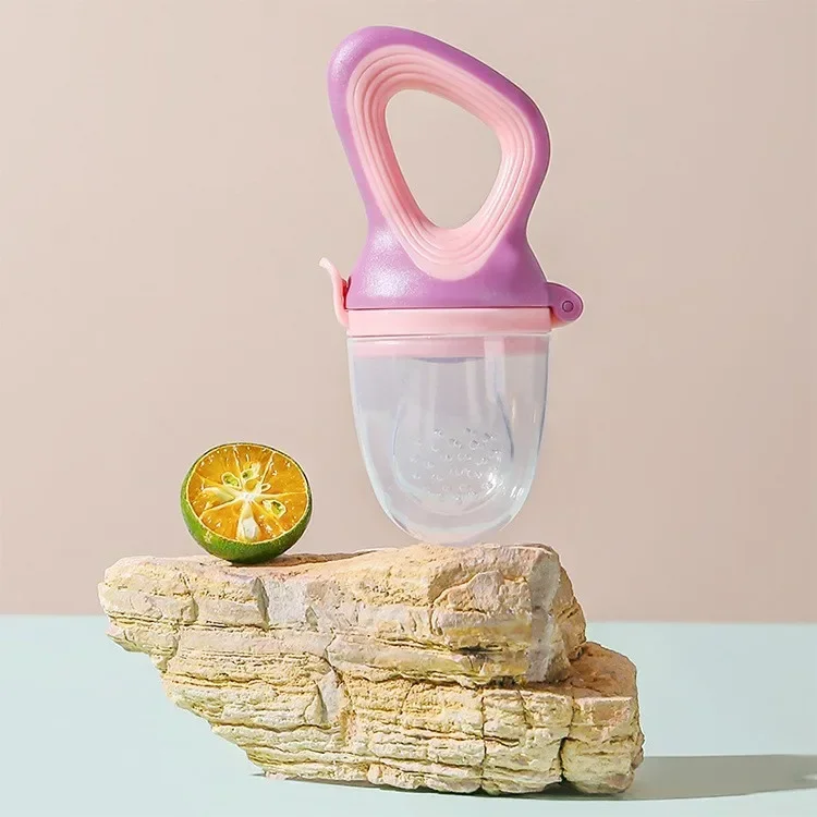 1PC Silicone Baby Fruit Feeder with Cover Baby Nipple Fresh Food Vegetable Supplement Soother Nibbler Feeding Teething Pacifier - Image 10