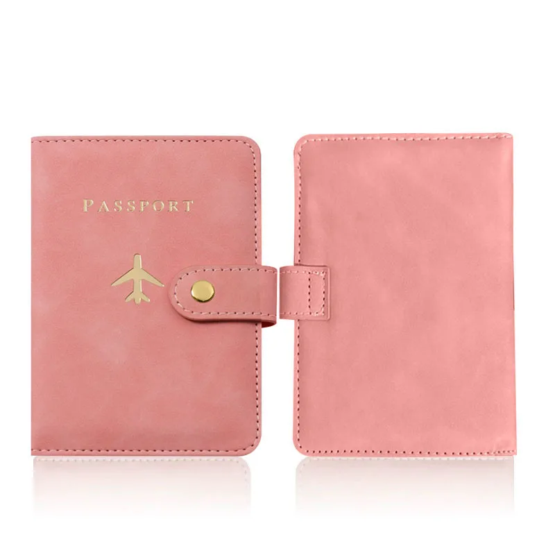 Airplane Print PU Leather Passport Holder for Men And Women with Zipper Pocket And SIM Card Slot Travel Document Wallet - Image 7