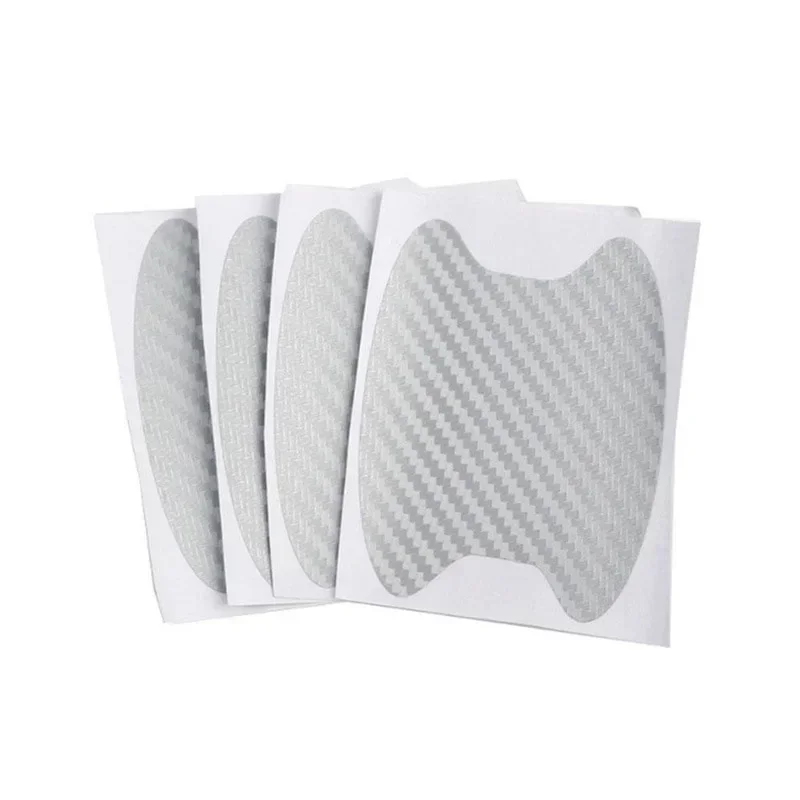 4Pcs/Set Car Door Sticker Carbon Fiber Scratches Resistant Cover Auto Handle Protection Film Exterior Styling Accessories - Image 11