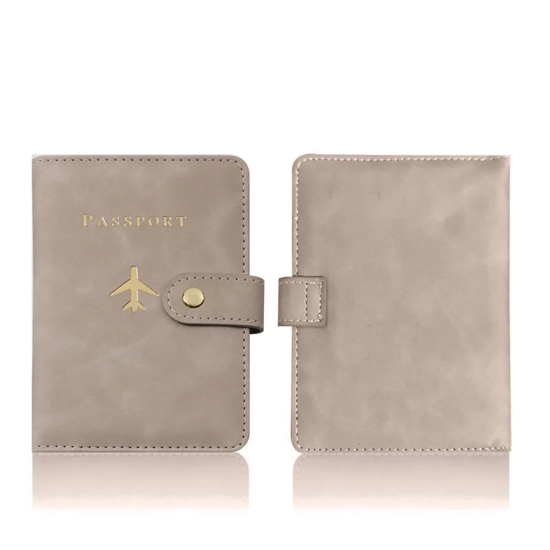 Airplane Print PU Leather Passport Holder for Men And Women with Zipper Pocket And SIM Card Slot Travel Document Wallet - Image 10