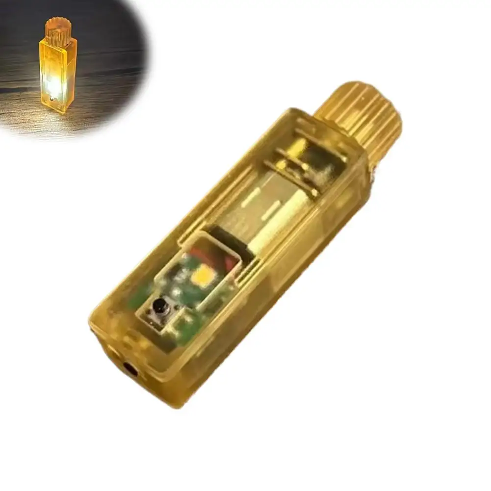 Hand Cranked Self Generating Light Handheld Life-saving Flashlight Waterproof Mini Emergency Light Camping And Hiking Daily Use - Image 7