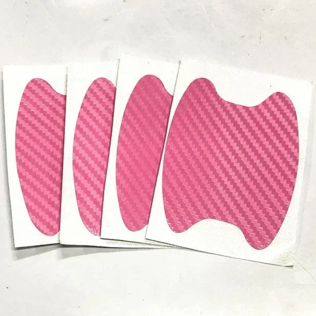 4Pcs/Set Car Door Sticker Carbon Fiber Scratches Resistant Cover Auto Handle Protection Film Exterior Styling Accessories - Image 12