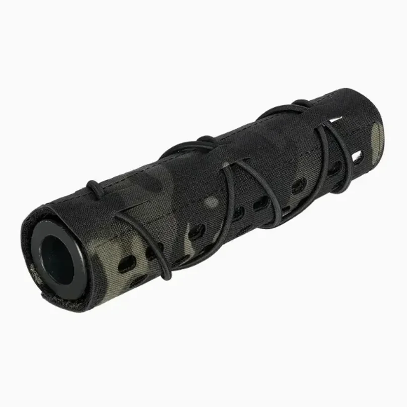 Upgrade Tactical Airsoft Suppressor Cover Adjustable CS Camouflage Protective Cover Barrel Protector Cover for Hunting Shooting - Image 4